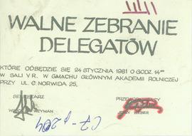 Walne zebranie delegatów