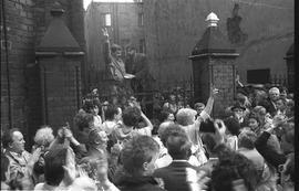 Demonstracja 1 maja 1988 we Wrocławiu