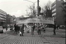 Protest Ruchu Wolność i Pokój