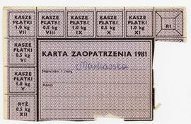 Karta zaopatrzeniowa