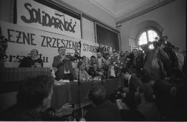 Lech Wałęsa na Uniwersytecie Wrocławskim