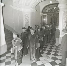 Uroczystość nadania tytułów doktora honoris causa Uniwersytetu Wrocławskiego w ramach obchodów ju...