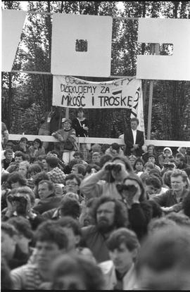 III Pielgrzymka Jana Pawła II do Ojczyzny 1987 - Westerplatte