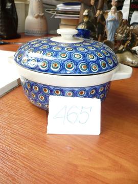 Pojemnik ceramiczny z przykrywką