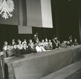 Inauguracja roku akademickiego 1975/1976 na Uniwersytecie Wrocławskim połączona z obchodami jubil...