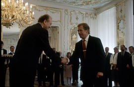 Prezydent Vaclav Havel na Hradczanach