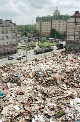 Ulica Pułaskiego - wysypisko śmieci