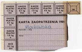 Karta zaopatrzeniowa