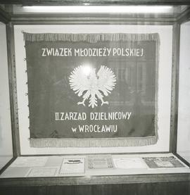Związek Młodzieży Polskiej - gablota