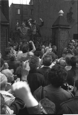 Demonstracja 1 maja 1988 we Wrocławiu