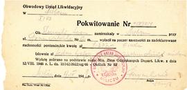 Pokwitowanie nr 0589814