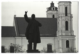 Pomnik Lenina w Wilnie