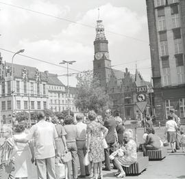 Postój taksówek na pl. Solnym we Wrocławiu