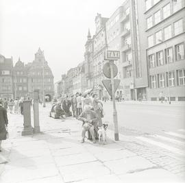 Postój taksówek na pl. Solnym we Wrocławiu